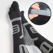[발가락양말일본] 5켤레 발이 푹신한 겨울 2중쿠션 발가락양말 중목 장목