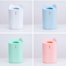 대용량연속수면가습기 간헐적 대체 연속가습 아이방 침실 가정용 대용량3.3l 무드등, 필터만15개