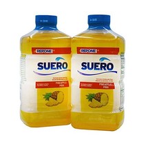 REPONE SUERO 아연 함유 전해질 용액 재수화 미네랄 및 영양소 회복 파인애플 맛 33.8 Fl Oz(2팩)