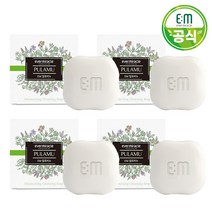 에버미라클 EM 발효비누 4개입/100%식물성오일/선물용 쇼핑백 증정, EM발효비누 4개입