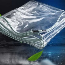 PVC 대형 방수 투명 비닐 천막 가드닝 텐트 현관 테라스 바람막이 보, 1.2mx4m
