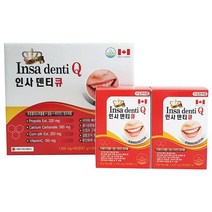 건강기능식품 인사 덴티 큐 인사큐 치아와 뼈 건강 120정 4개월분, 인사 덴티 큐 120정 4개월분
