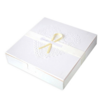 이홈베이킹 낮은원터치상자 20 x 4 cm, 옐로우 + 화이트, 98개입