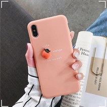 시안샵 후르츠 포인트 실리콘 핸드폰 케이스 아이폰7 8 XS 11 PRO 갤럭시 S8 S9 S20 노트9