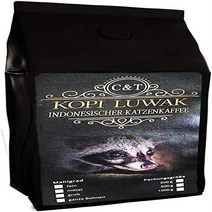 고양이 커피 코피 루왁 아라비카 (야생 동물) 접지 (50g), 1개, 50g