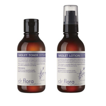 닥터플로라 라벤더 꽃물 바이올렛 토너 100ml + 로션 100ml 세트, 3세트