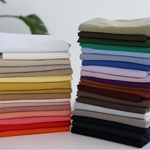 바이오워싱 15수 린넨무지 36종 1/2마 프랑스자수 천 퀼트원단, 워싱15수린넨(3403)-옐로우베이지1/2마