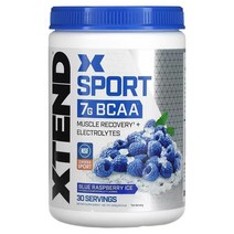 엑스텐트 Xtend 스포츠 7G BCAA 블루 라즈베리 아이스 345g 12.2oz, ONE COLOR