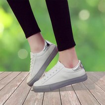투톤 데일리 스니커즈 여성 발이 편한 운동화
