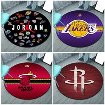 명품러그 NBA 레이커스 카페트 북유럽러그 세련된 대형 디자인 포인트 매트 대형러그 오렌지