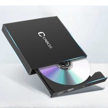 블루레이리핑 휴대하기좋은크기 DVD 실용적 리더기, 브러쉬드화이트(USB3.0)읽기+DVD굽기