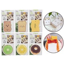 식물성 자연 분해 착한 수세미 1p 원형 사각, 도넛