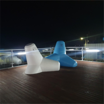 실외 대형 포토존 입체 테트라포트 FRP 상징 설치 홍보 조형물 제작 업체 헤파이스토스웍스