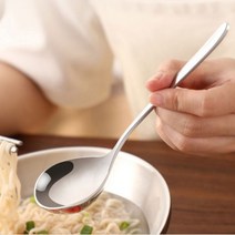 cocooning 독일 기술 스테인레스 일식 우동 커핑 스푼 고급형, 17.5cm