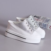 여성 캐주얼 키높이 통굽 블로퍼 스리퍼 운동화10CM SKKP05 616241490806