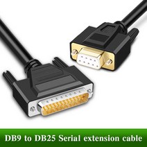 1pc RS232 9 핀25 핀 데이터 케이블 커넥터 DB9DB25 직렬 포트병렬 포트 Conec 코드 컴퓨터 연결 티켓 프린터, [02] 3 Meters