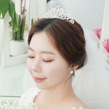 살롱드메리 로빌 웨딩왕관 티아라 본식 스냅 촬영
