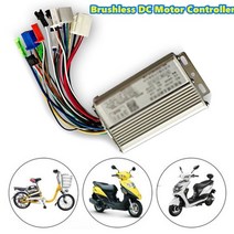 브러시리스 dc 모터 컨트롤러 6 튜브 600-800w 듀얼 모드 36v 48v 6mos 전자 자전거 전기 스쿠터 자전거 ebike 액세서리, 없음