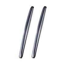 자동차 프리미엄 문콕방지가드 충격방지 실리콘 스티커 도어가드, 2P, 블랙