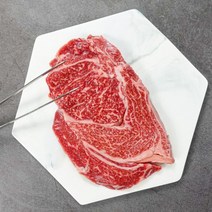 한우1++ 꽃등심 구이용 스테이크용 선물세트 마블링 캠핑고기 홈파티고기, 스테이크용(340g)