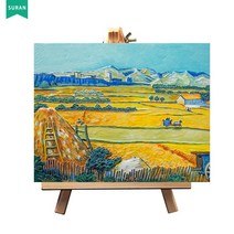 수란 3D 부조 DIY 명화 세트, 21.5*17cm+선물함+안료+화필x2+지지대, 라크로의 추수