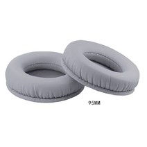 쉽게 교체 된 이어 패드 매트 60mm 70mm 45mm-1110mm 헤드폰 두꺼운 폼 커버 슬리브 이어 패드 교체 소품, 95mm