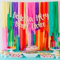 ⊙♭한정판매◎ 파티룸 가랜드 생일파티 롤스트리머 촬영소품 15color (U♩z♭P), Aurora™ 10 초록_AUR™