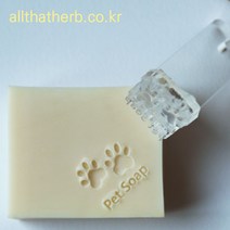 올댓허브 강아지발바닥 비누 도장 스탬프-펫솝비누도장, 1개