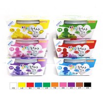 도너랜드 칼라천사점토 30g 10color 색상선택, 초록