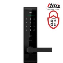 [자가설치]바로잠김 밀레K6-M60S 디지털도어락 현관문도어락 카드키4+번호 손잡이일체형 주키형도어락, 35000