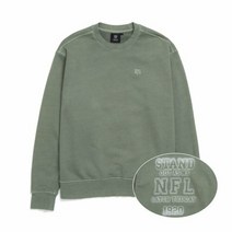 NFL [NFL]공용 쉐도우 워싱 맨투맨 F224USW105KH