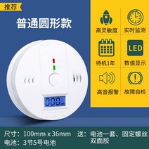 YEOP-T 가정용 캠핑용 일산화탄소 경보기 일산화탄소경보기 가정용 co 가스검지기 매연가스누출탐지기 가스경보기, 일반판: 일산화탄소경보기