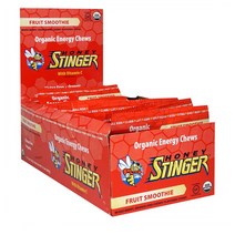 허니 스팅거 에너지 츄 프룻 스무디 Honey Stinger Energy Chews Fruit Smoothie 12정