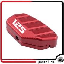 혼다 용 FORZA 125 300 2018-2021 킥 스탠드 사이드 enlarger column 보조 시트, 05 Red logo 125