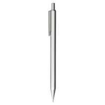 샤프 MUJI 무인 양품 투명 낮다 중심을 잡아가고 있다 이벤트 연필 알루미늄제 ABS 레진 금속 2563796722, 올 금속 육각 0.5mm