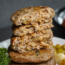 한돈으로 만든 육즙가득 수제 떡갈비, 순한맛 떡갈비 120g*10팩