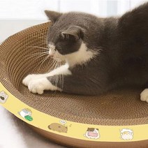 고양이 스크래쳐 캣 스트래쳐 용품 평판형 기둥형 하우스형 캣폴 고양이장난감 긁는, 03 Oversized thicke