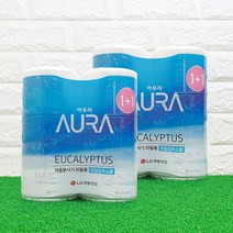 아우라 자동분사 실내용 방향제 유칼립향 리필 280ml x 2개
