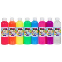 KA미술재료 뭉게구름 거품물감리필 250ml 8색 세트, 어린이 미술 완구