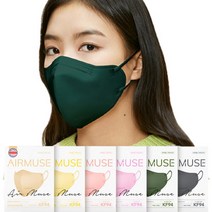 에어뮤즈 새부리형 컬러 마스크 10매 얼굴작아보이는 세부리형 살색 핑크색 베이지, 대형 10매, 카멜리아 버건디, 대형