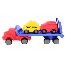 13개월 아이장난감 부드러운 플라스틱 카트레일러 어린이자동차 장난감선물