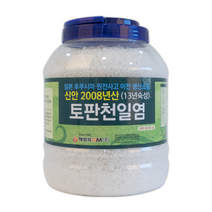 2008년 간수뺀 신안 토판 천일염 웰리온 굵은 소금 3KG, 1통