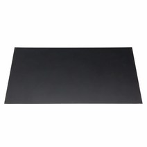 강철판 알루미늄판 플레이트 ABS 스틸렌 플라스틱 플랫 시트 산업 도구용 블랙 1mm 두께 200mm x 300mm, 1개