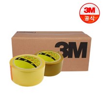 3M 372KS 박스테이프 황색(50M)50개입 1박스, 1개