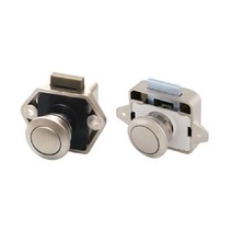 서랍 가구 차량 잠금장치 푸쉬락 캠핑카, 상품선택, 1-푸쉬락펄니켈-20mm, 1-푸쉬락펄니켈-20mm