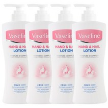 [경기점] (4개)애경 바세린 더블 모이스처 로션 450ml, (4개)애경 바세린 핸드 앤 네일