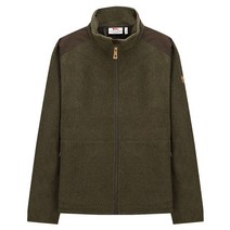 FJALLRAVEN 피엘라벤 남성 스텐 플리스 다크 올리브 81765633 TH
