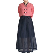 매듭우리옷 (한정특가) SD208 여자 여름 마 저고리 치마 세트 개량한복 생활한복