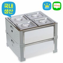 배식세트 어린이집 유치원 학교 자율 배식대 배식함 밧드 케이스 단체 유아 회사 이동 급식 5구 4구 3구, 1030배식세트(30인이하)