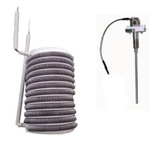 전기용광로 소형 용해로 도가니 도구 1kg 및 2kg 용해로용 코일이 있는 가열 챔버, 110v, 1개